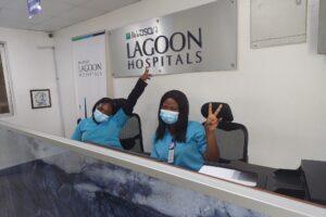 Nurses at Lagoon Hospital, Apapa