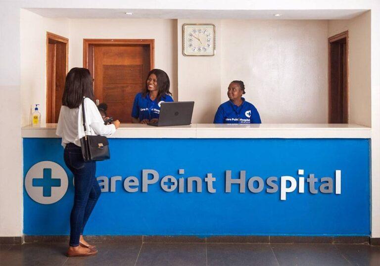 CarePoint Hospital receptionists and nurses