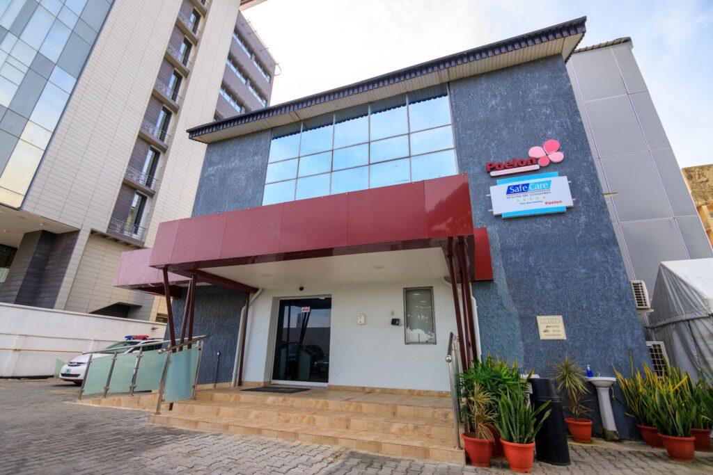 Paelon Memorial Hospital Building Front View